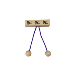 PORTABOTAS MADERA BOLAS -...